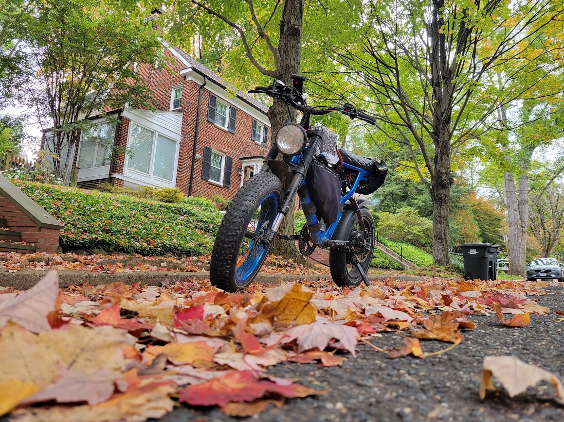 Blueberry with the 72v setup.